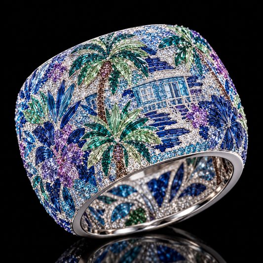 Tropical Paradise Cocktail Ring