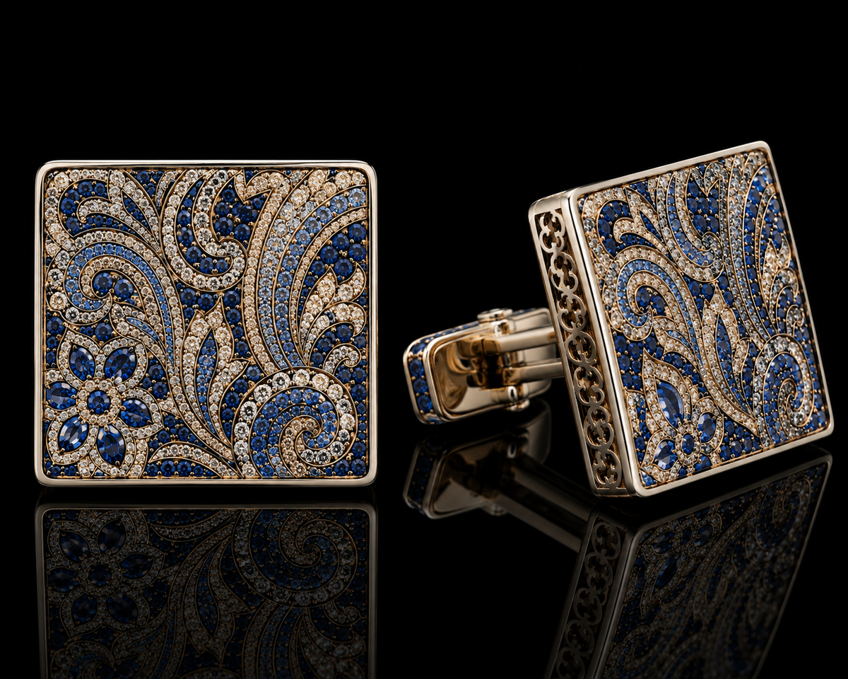 Azurian Square Cufflinks