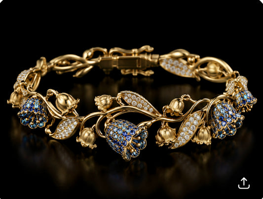 First Light Lily Vine Bracelet