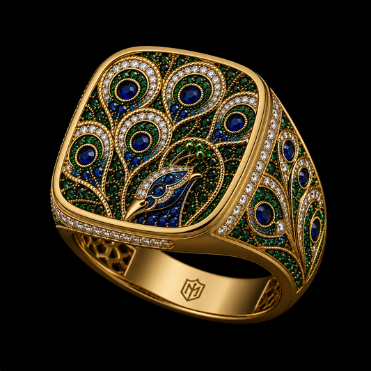 Peacock Ring